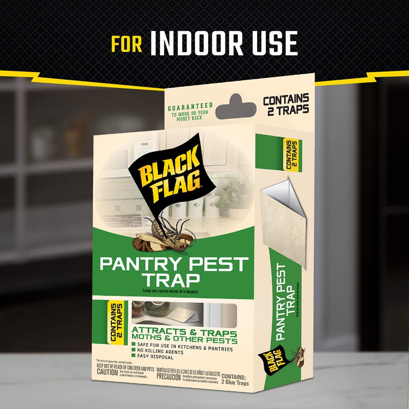 Black Flag Pantry Pest Glue Trap, 2 Count - Image 3